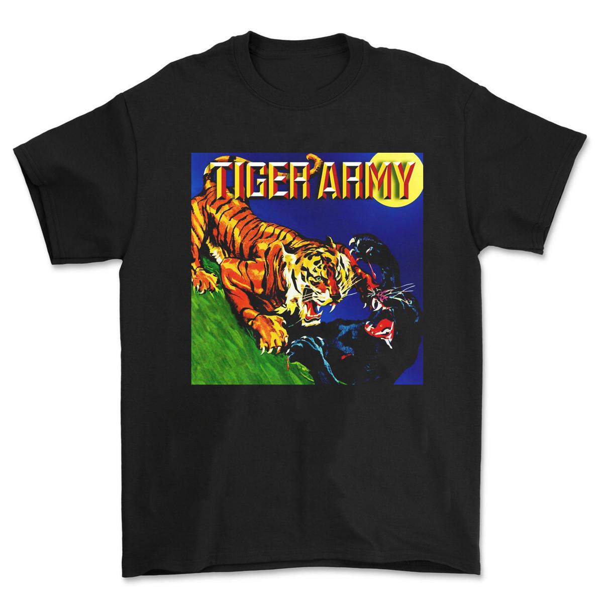 Tiger Army – Tiger Army Album Unisex T-Shirt Full-Size S To 5XL BS475 XL