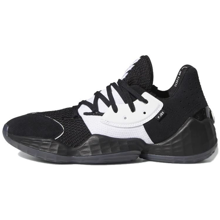 

Adidas Харден Том. 4 черно-белые мужские кроссовки Core-Black Cloud-White FV5597