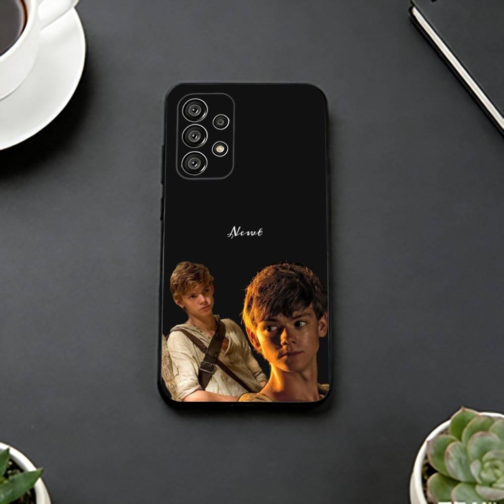 Newt The Maze R-Runner Phone Case Black Silicone Soft For Samsung S25,S24,S21,S22,S23,S30,Ultra,S20,Plus,Fe,Lite