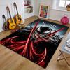 Custom Venom Mat Personalized Name, Polyester Washable Indoor Entryway Rug, Gift for Christmas, Easter, Thanksgiving Day