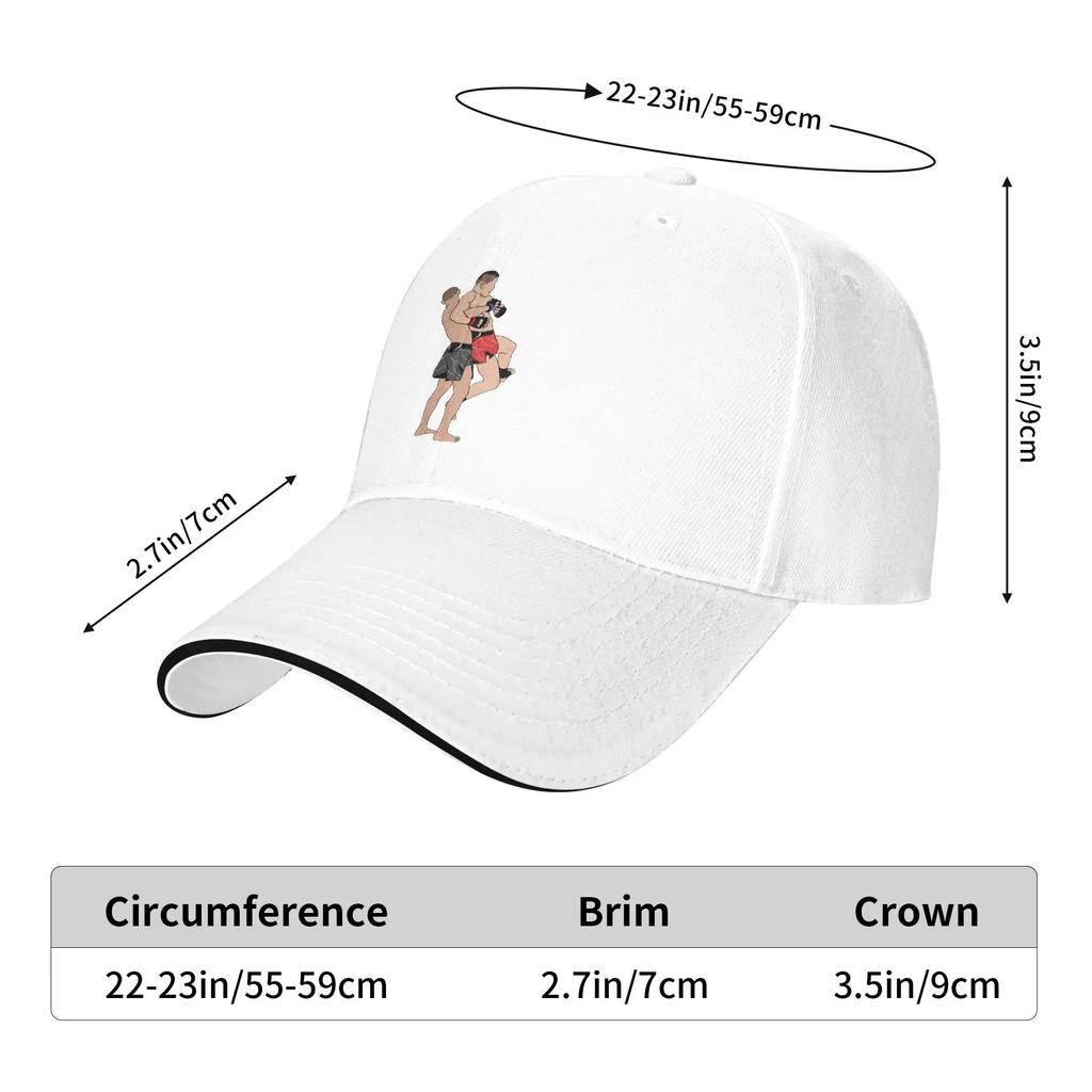 Khamzat Chimaev Baseball Cap Fashion Unisex Adult Trucker Hat Wholesale Custom Logo Outdoor Sports Baseball Caps Gift