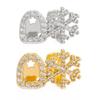 Komplizierte Schneeflocken-Designs Party-Wear Kupfer Hip-Hop Zahngitter Leicht Bequem Zähne Schmuck