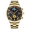 Men'S Watch Fully Automatic Quartz Watch Luminous Calendar