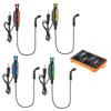 4Pcs Fishing Rod Alarm Swinger Chain Carp Fishing Hangers Bobbins Bite Alarms Swingers Indicator Sensitive Fishing Alarm