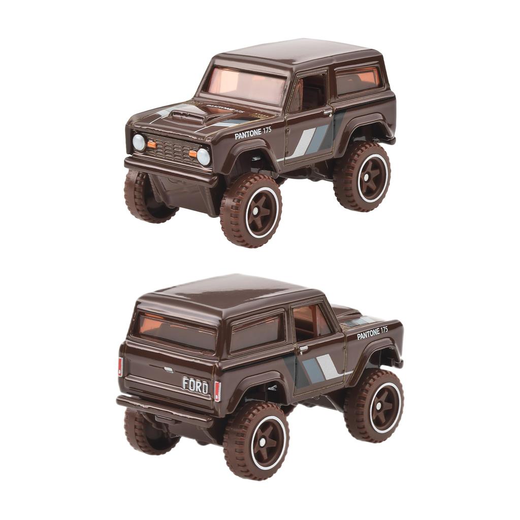 Hot Wheels Pantone Assortment Rally Vehicle Diecast Box of Ages - Off-Road Toys, Cars, 10, 3+, Multi-color JKY47-986B