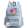 Anime Cartoon K-Pop Demon Hunters Printed Backpack for Teenger Children Student Schoolbag Girl Kid Gift Women Large Capacity Waterproof Travel Bag
