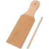 Beech Wood Gnocchi Board Professional Slanted Board Garganelli Paddle Easy Handling Non-stick Butter Paddle Dough Kneading
