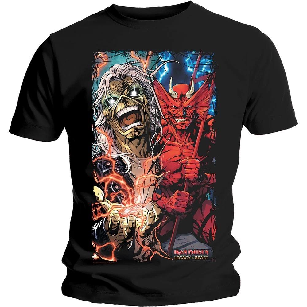 Iron Maiden  Duality  Black T shirt - NEW OFFICIAL 2XL