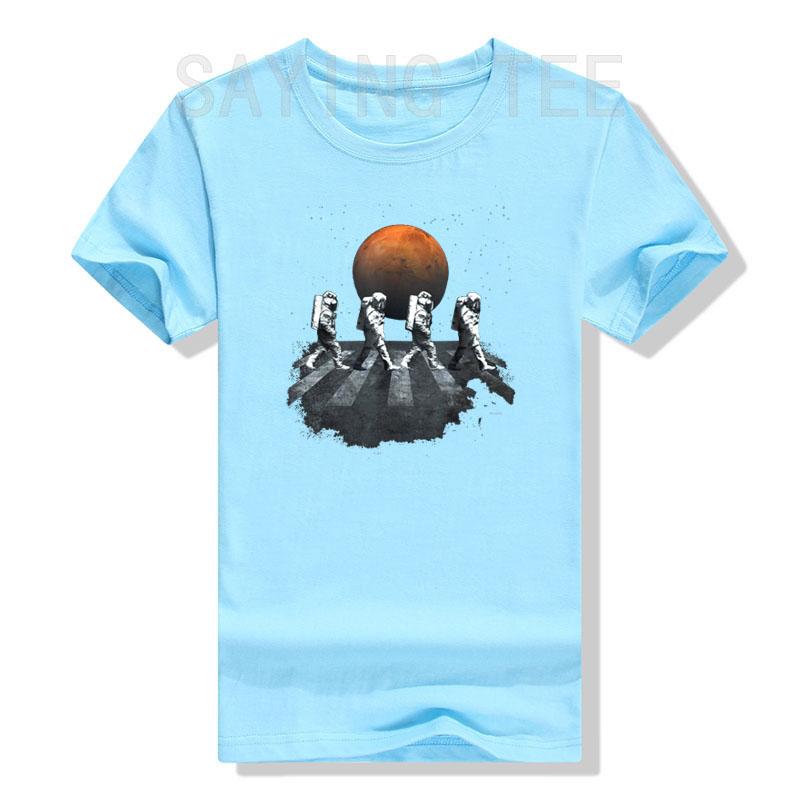 Astronauti Při Chůzi Ve Vesmíru Obsazují Mars Tričko Vtipné Astronaut Astronom Vědci Grafické Tričko Topy Milovník Vesmíru Oblečení