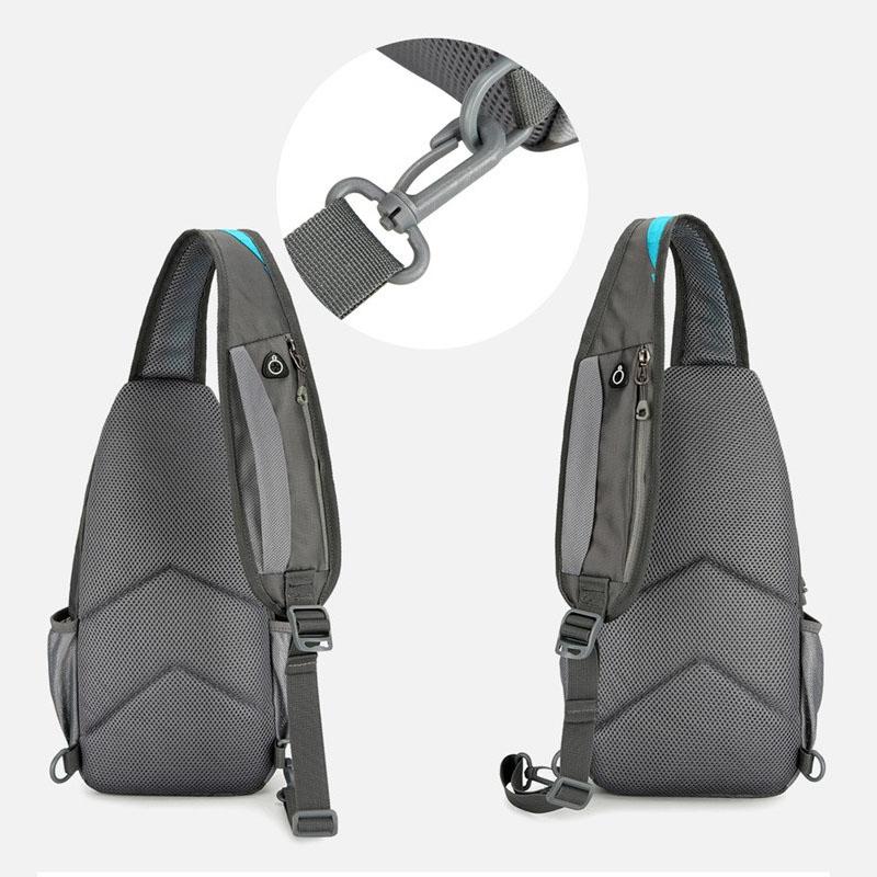 Outdoor Leisure Shoulder Chest Bag, Sports Waterproof Backpack, Suitable For Both Men And Women, Mobile Phone Storage Bag