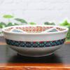 Japanese Warehouse Stylish Tableware Kutani Ware Bowl Gold Small Pattern Camellia and Bird Pottery Luxury Japanese Tableware Moribachi Bowl Made In