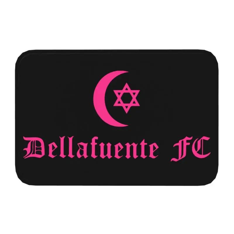 Dellafuente FC Logo paillasson antidérapant cuisine tapis de bain chambre balcon sol porte entrée tapis tapis 40cm x 60cm