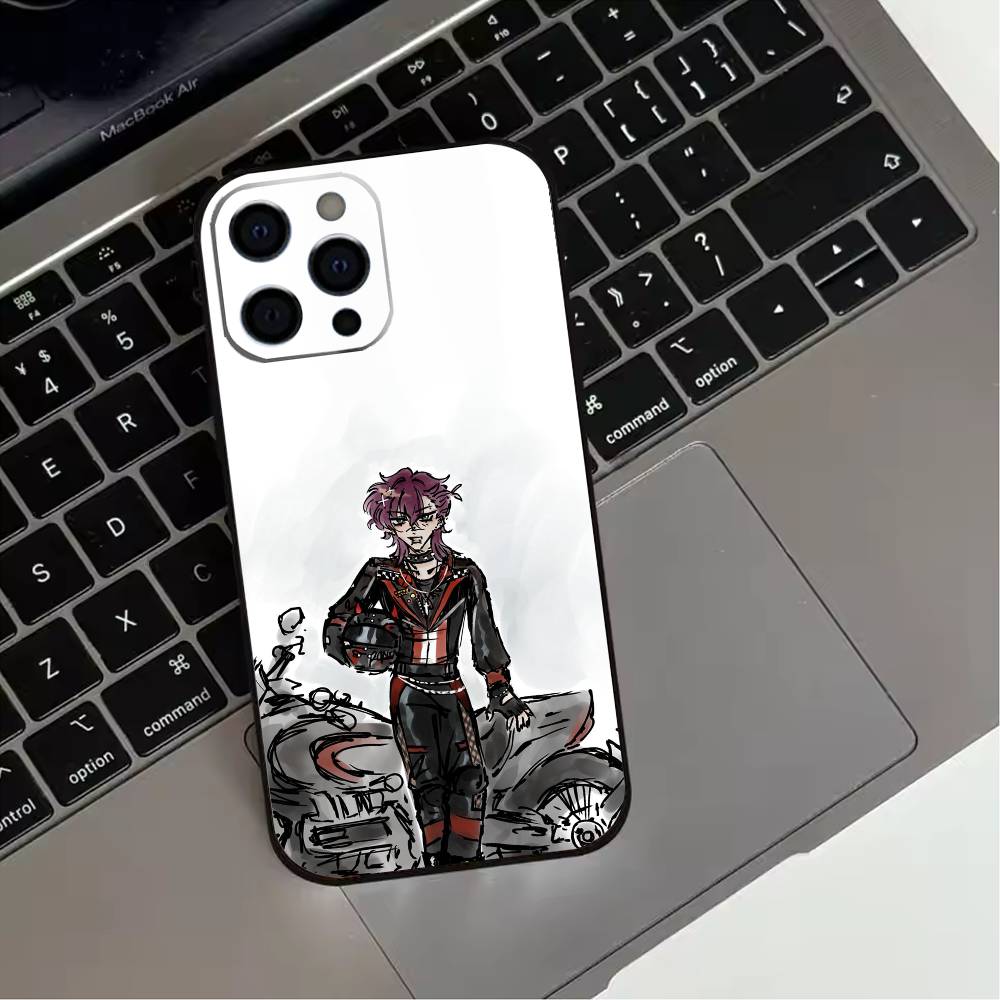K-Killer C-Chat Ronin Game Phone Case For iPhone 17,16,15,14,13,12,11 Plus,Pro Max,XS,Soft Silicone Black Cover