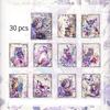 30 Pcs Vintage INS Decorative Material Paper DIY Diary Album Scrapbooking Material Hand Made Junk Journal Supplies