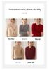 Women's Autumn/Winter Slimming Cashmere Sweater - Round Neck Hollow Jacquard Design with Half-Open Collar
