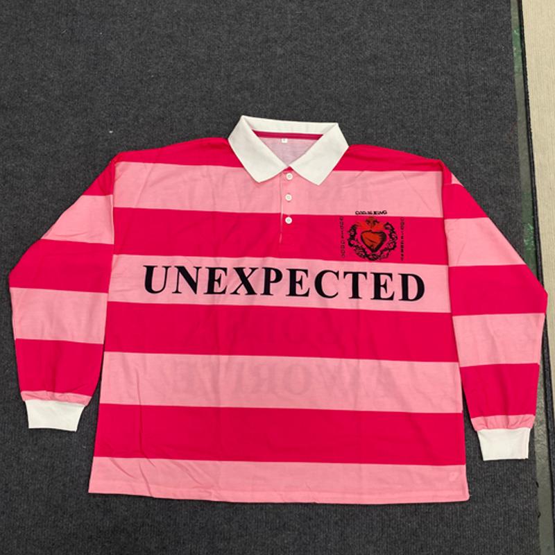 

Европейский и американский Y2K мужской и женский уличный повседневный пуловер L розовый