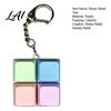 Office Stress Relief Colorful Keyboard Fidget Toys Mechanical Button Clicker Keychain Toy Creative Decompress for Adults Work Anxiety