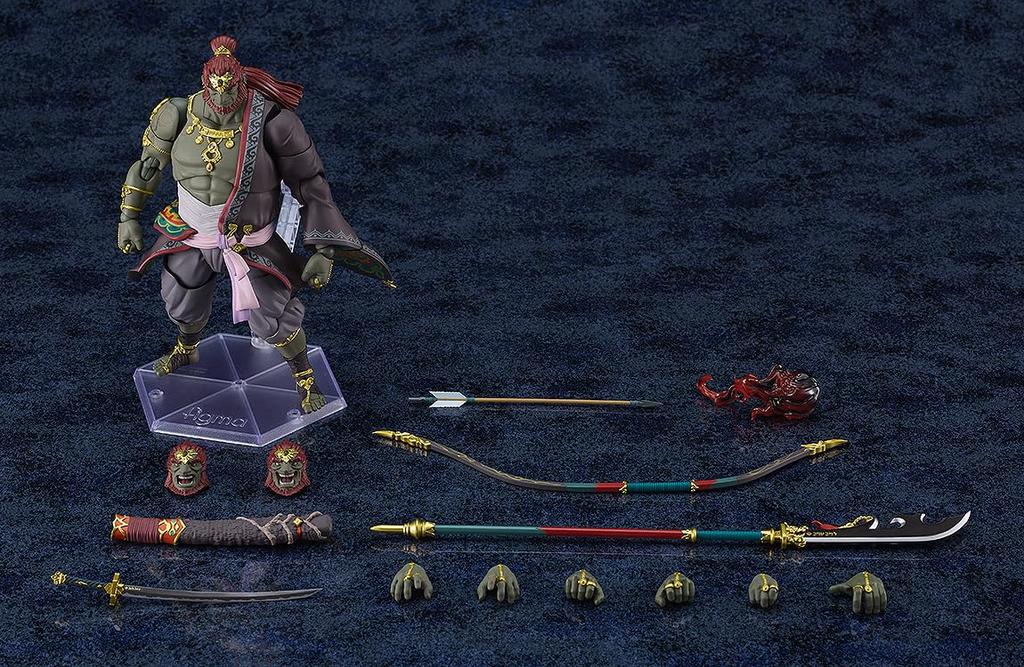figma The Legend of Tears of the Kingdom Ganondorf Tears of the Kingdom Plastic Painted Movable Figure Zelda ver. Non-scale