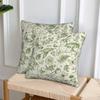 2 Pack Off White Green Pillow Covers Double Sided Print Rabbit Butterfly Floral Cushion Cases Home Decor For Sofa