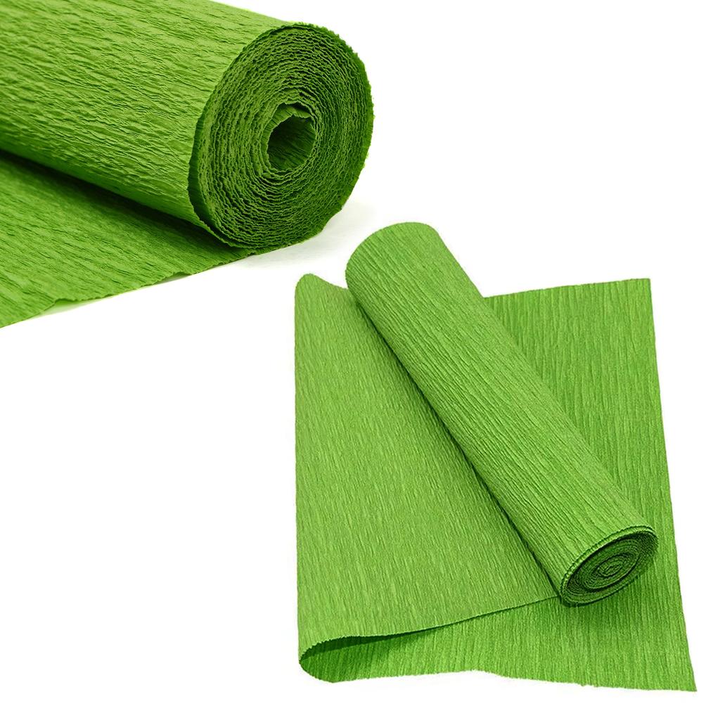 12 barev 50x250cm role barevého krepového papíru origami zvrásněný krepový papír řemeslo DIY květiny dekorace dárkový balicí papír řemeslo