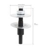 8mm to 10mm Threaded Shaft Adapter Motor Arbor Extension Rod for Bench Grinder Polishing Grinding Wheel