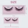 10/30/50/100 Pairs Wholesale False Eyelashes Ntural Look Faux Mink Lashes Fluffy Wispy Fake Lashes Suppliers