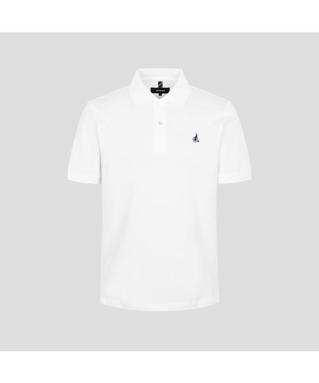 Binpolmen [Essential] Unisex Supima Cotton Pique T-Shirt White