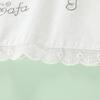 Girls' 2026 Summer Embroidered Cotton T-Shirt & Skirt Set