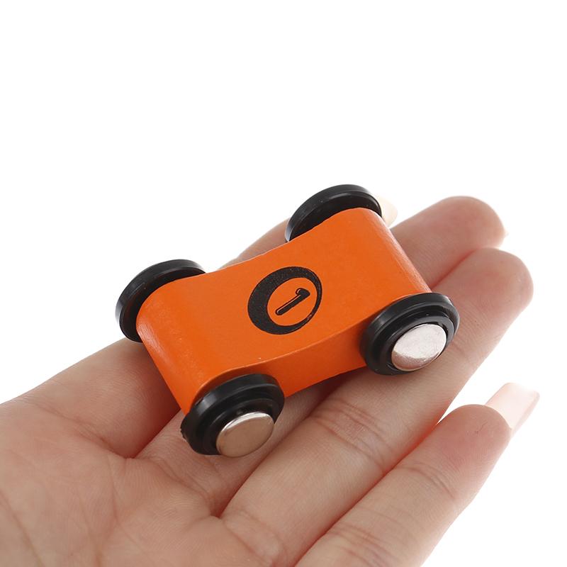 4Pcs Child Scooter Miniature Track Sliding Racing Inertial Pull Back Car Toy