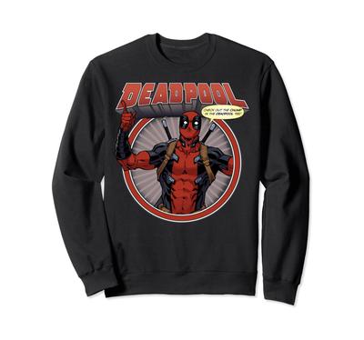 Marvel Deadpool Champ In the Deadpool T-Shirt Sweatshirt