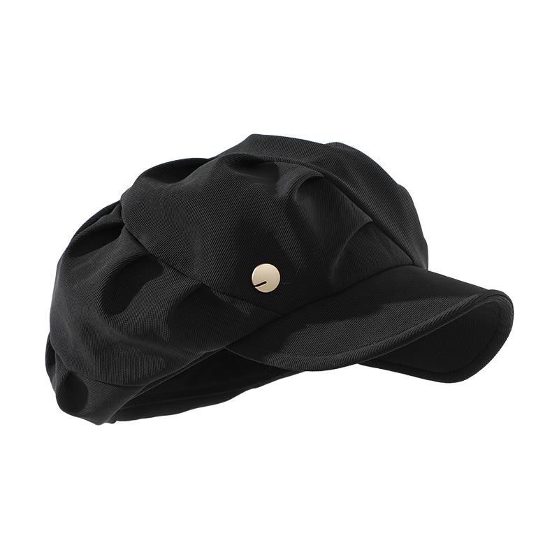 Vintage Style Curved Brim Spring Autumn Outdoor Fashion Women Cap Ladies Beret Hat