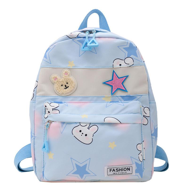 Очаровательный мультяшный нейлоновый рюкзак для детей, легкий и ярких цветов