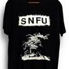 Snfu Punk Band T-Shirt Hardcore Punk Unisex Remake Shirt Te2503