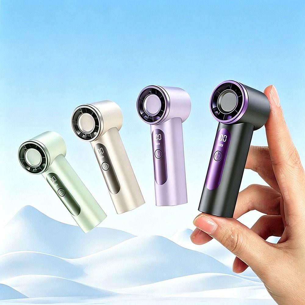 100 Speed Levels Mini Handheld Fan High Speed Turbo Desk Fan New Turbo Fan  Outdoor