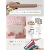 Encore Small Long Wallet -3cm Wide, High-End Look, Bicolor, Genuine Leather, Thin Wallet for Women,