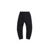 Li Ning Knitted Sweatpants Men's Black Thickened Cuffed Pants YKLS457-1