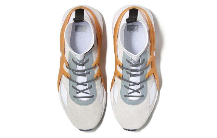 Men's Sneakers Onitsuka Tiger Big Logo Trainer 2.0 Sock 'White Grey Tan'