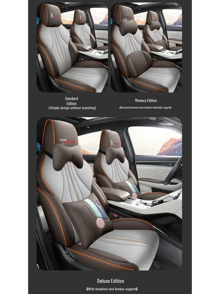 BYD Song PLUS DM-i/EV Seat Covers: Fits 25 Models, All-Season Protection