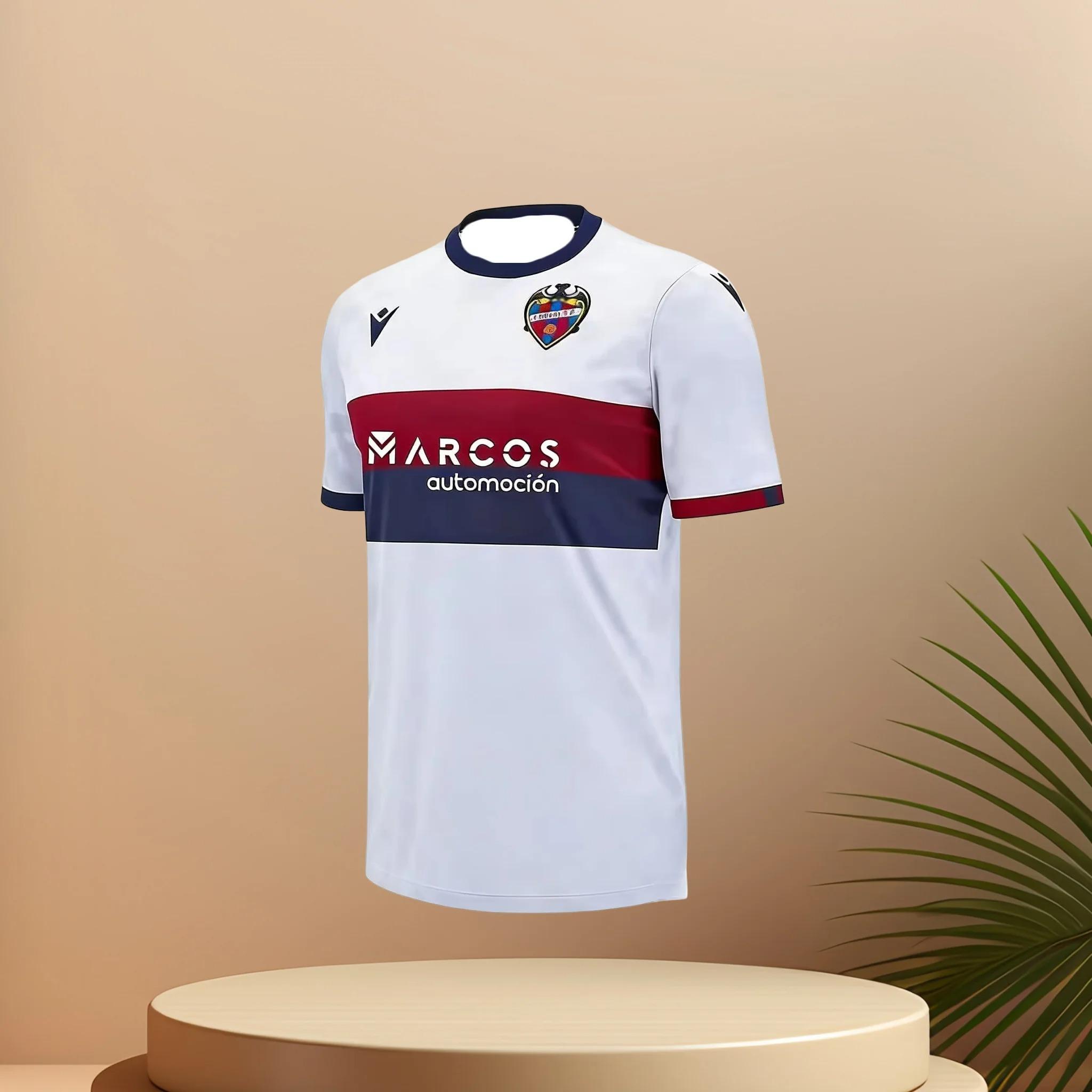 

Season Beach Surf Levante Ud Home Away Soccer Jersey 3D Printed Short Sleeve Sports T Shirt for Workout Outdoor Sports 6XL