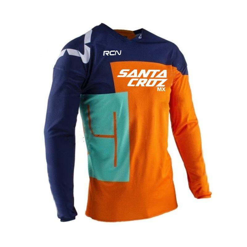 Rcn Mx Enduro Motocicletta Mountain Bike Maglia Squadra Speed Surrender MTB Fuoristrada DH Bicicletta Motocicletta Camicia Traspirante