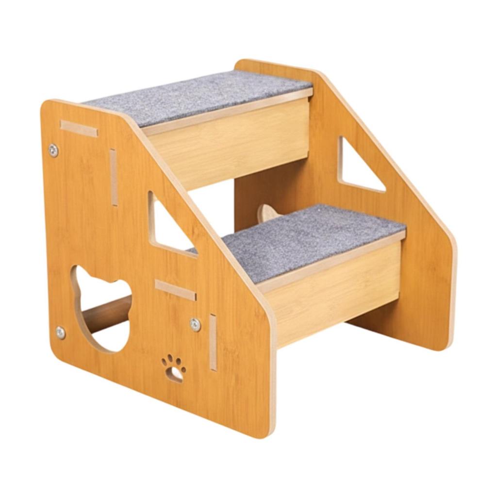 Cat S Dog Ramp Ladder Step with Anti Slip Material Ready to Use for Small Senior Pets Window Sills