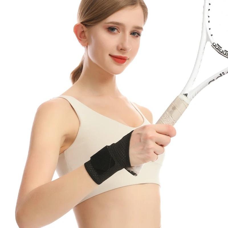 Breathable Mesh Wrist Support Joint Pain & Sprain Protection Chronic Overuse Wrist Support Wrap-Around Compression Sleeve