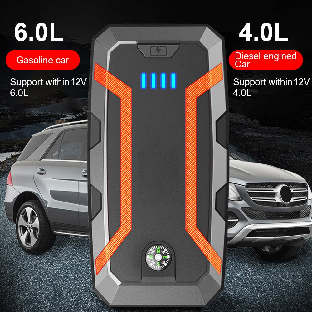 Power Bank Booster Accesorii auto Dispozitiv de pornire automată Pornire de urgență Pornire auto 12V 3000A Baterie auto pornire portabil 22200mWh