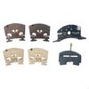 Ponte per Violino 4/4 Full Size per Riparazione e Costruzione, con Modello Sollevacorde, Robusto, Compatto