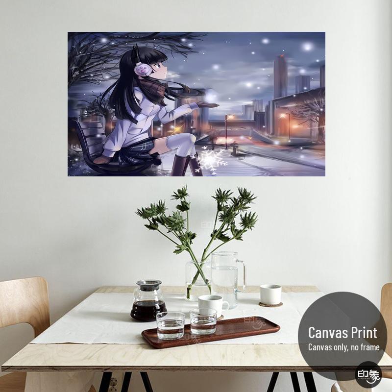 My Sister Can't Be This Cute - Romance Anime Aesthetic Poster, Self-Adhesive Wall Sticker