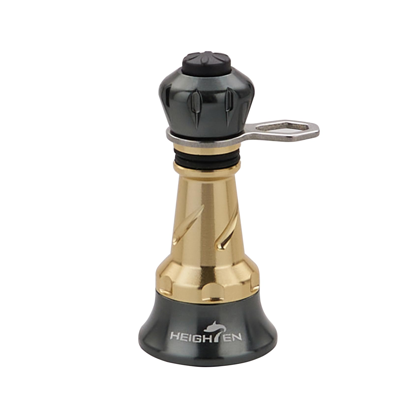 

HEIGHTEN Подставка для катушки be Shimano Daiwa Спиннинговая катушка Универсальный Светящийся Фиксатор крючка Стопор лески Темный 38/48мм Не складывается (Shimano) (ДАЙВА) (Золото и