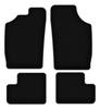 BASIC Black Velour Floor Mats For: Daihatsu Cuore V Hatchback (1997-2003)
