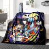 1Pc Jack Sally'S Winter Romance Blanket Soft Throw Blanket For Home Bedroom Bed Sofa Travel Office Solid Christmas Blanket