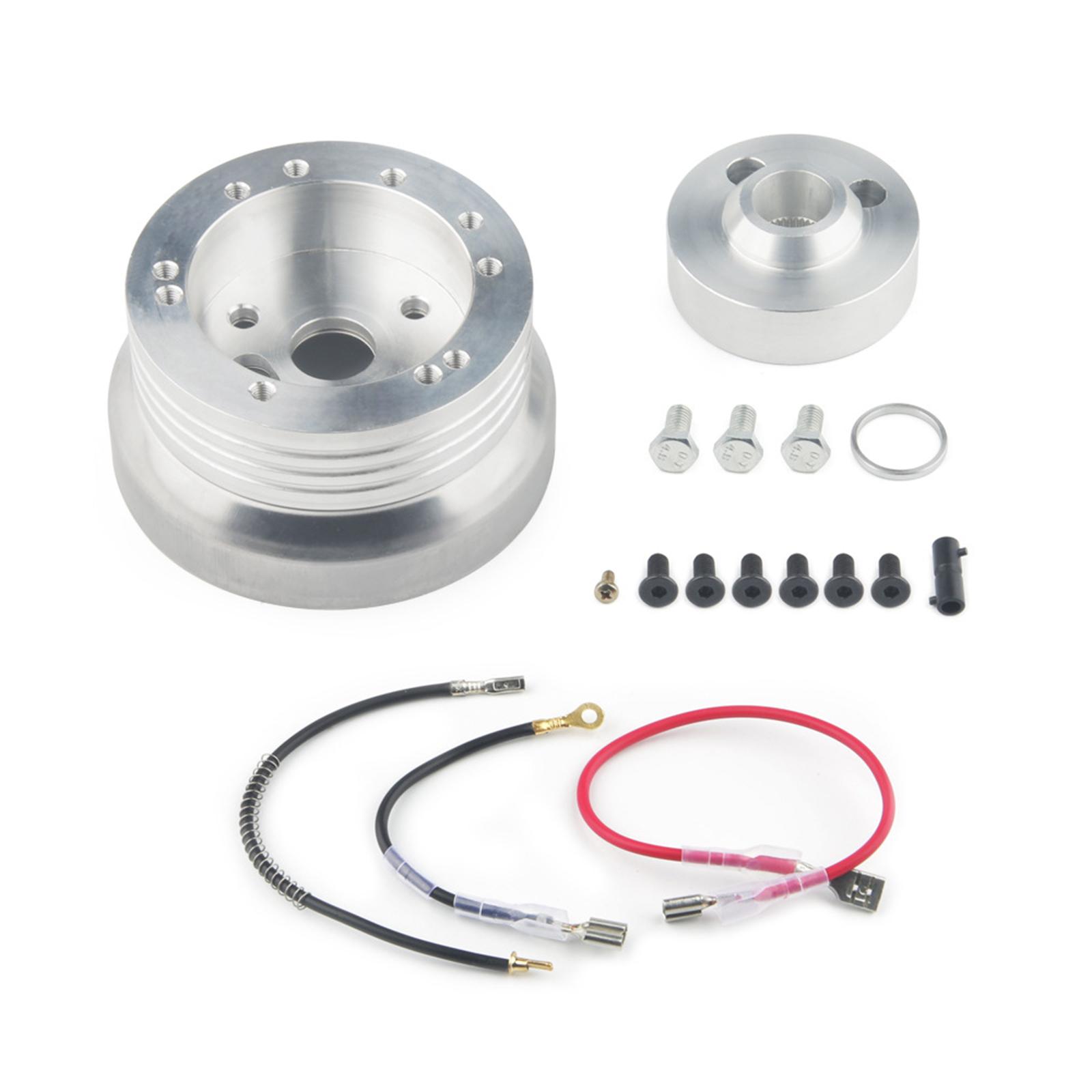 

Адаптер ступицы рулевого колеса с полировкой на 5 и 6 отверстий для быстросъемной заготовки рулевого колеса Ididit Chevy A