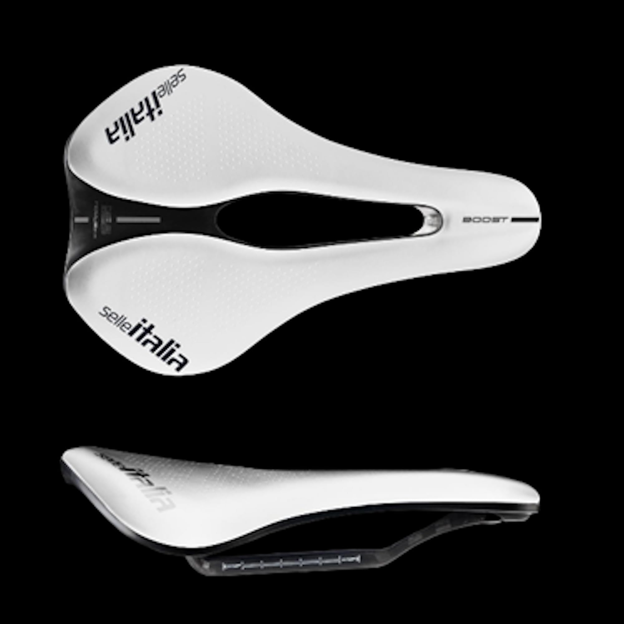 

selle ITALIA NOVUS BOOST EVO KIT CARBONIO SUPERFLOW L WHT Saddle белый